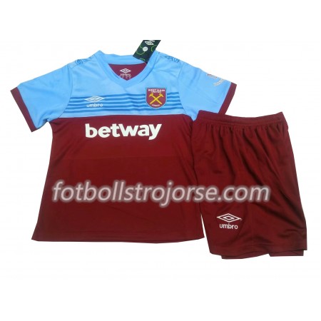 West Ham United Matchtröjor Barn Hemma Fotbollströja 2019-2020